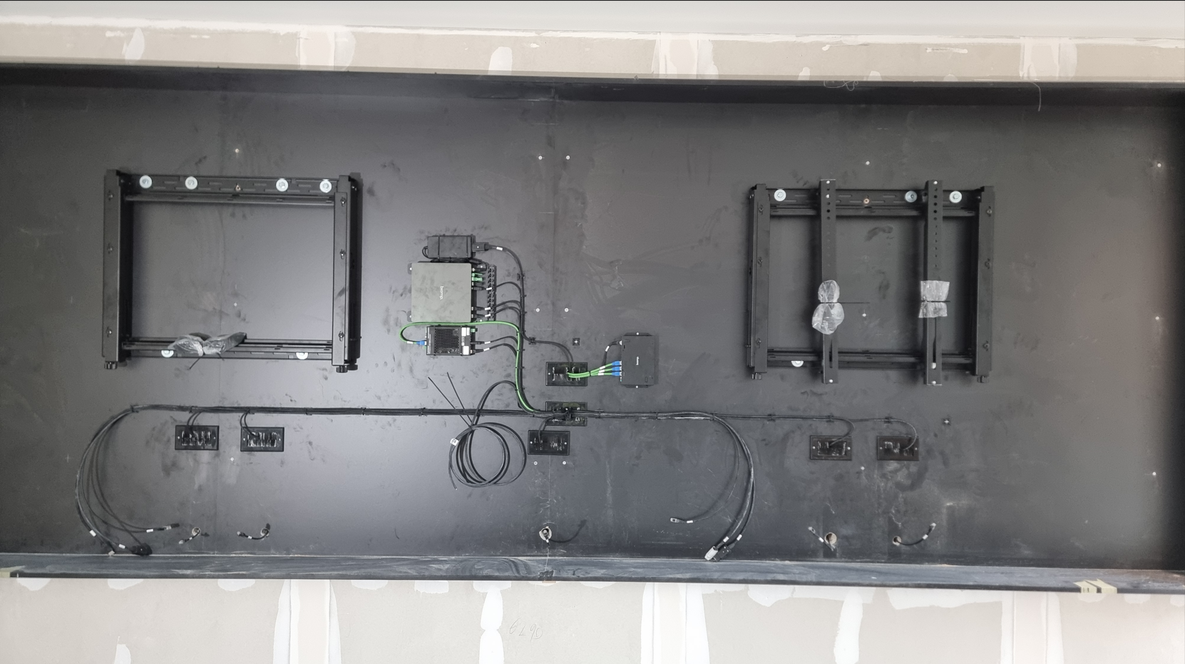 Dual 98 inch Boardroom