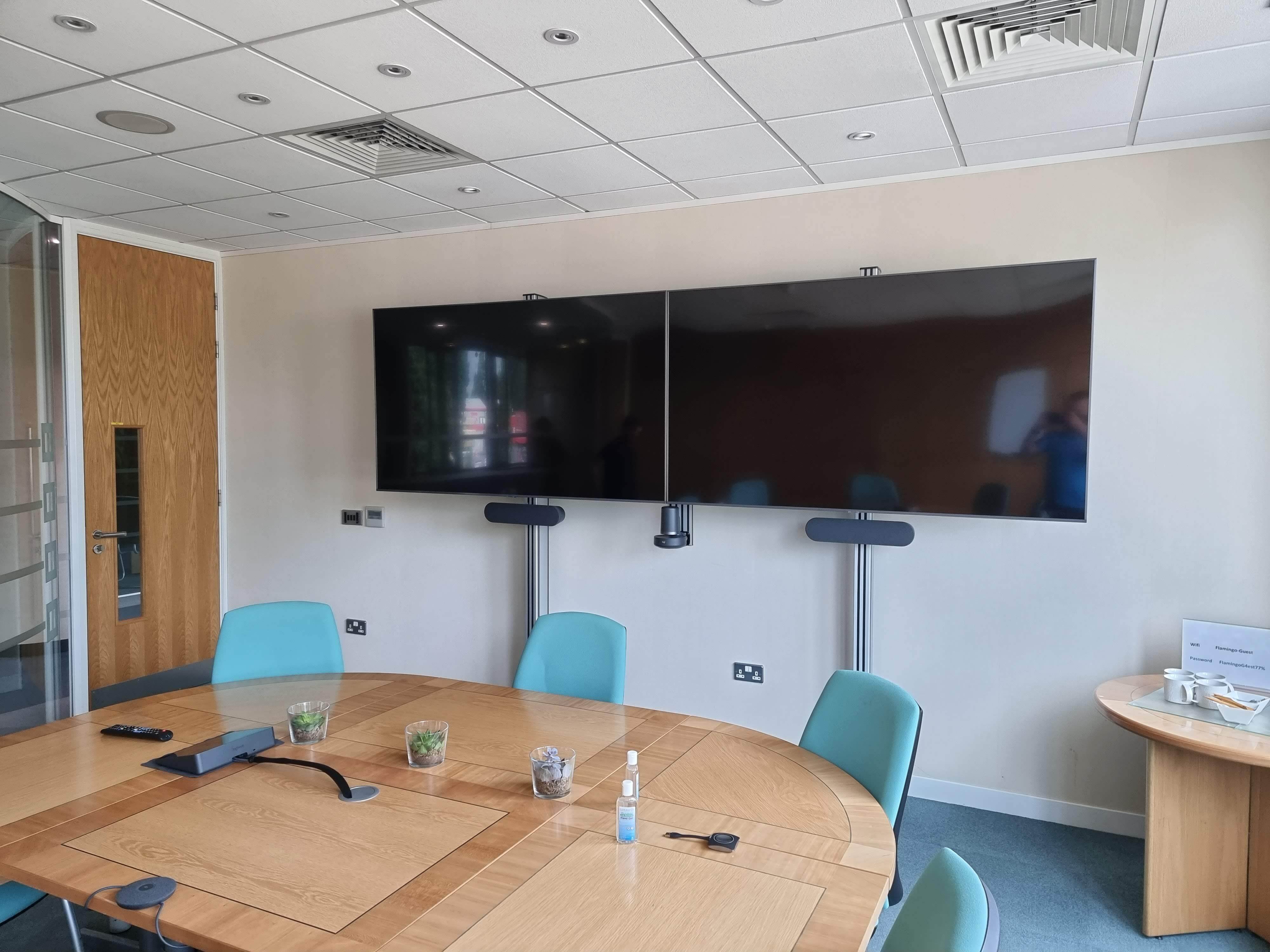 Dual Display Conference Room